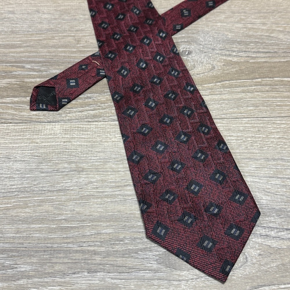 Ferrell Reed Nordstrom Handmade Luxury 100% Italian Silk Neck‎ Tie Made in USA